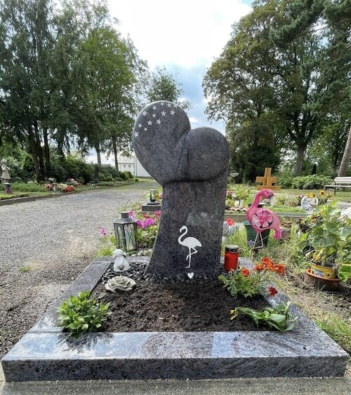 granite tombstone germany